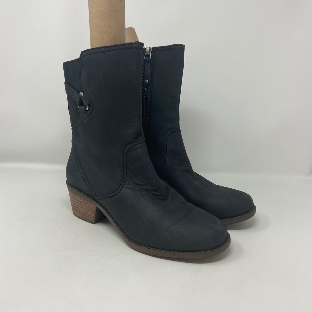 Teva Foxy Mid Calf Nubuck Leather Boots Wmns 10